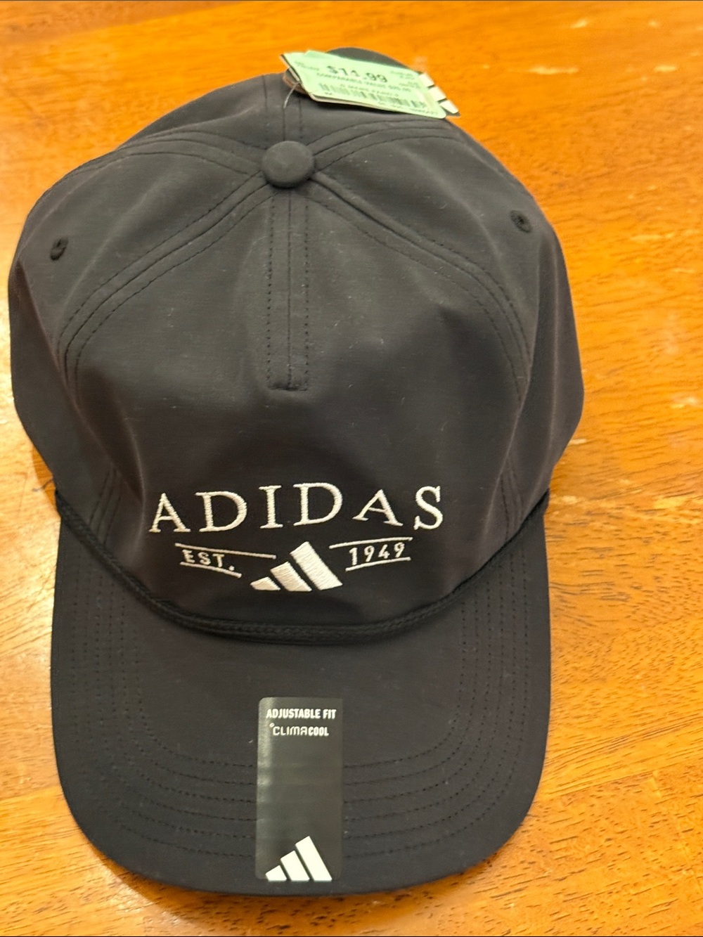 adidas Black Men’s Logo Baseball Cap